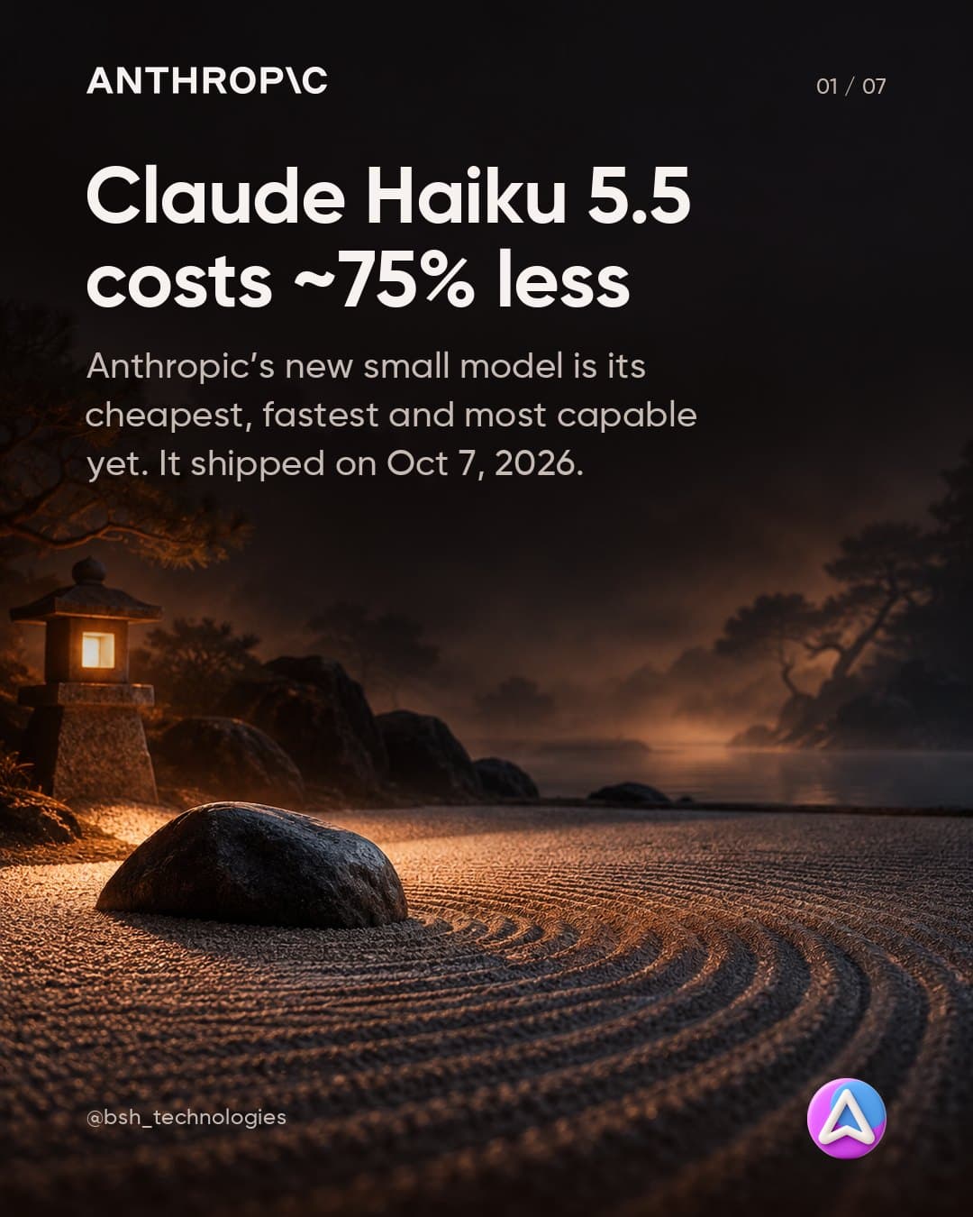 Claude Haiku 5.5: Anthropic's Cheapest, Fastest Small Model Costs About 75% Less. Prices, Benchmarks and When to Use It