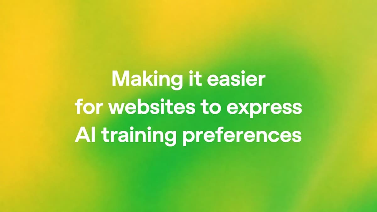 One robots.txt Line to Opt Out of AI Training: OpenAI, Google, Microsoft and Anthropic Back __usage_ai-training