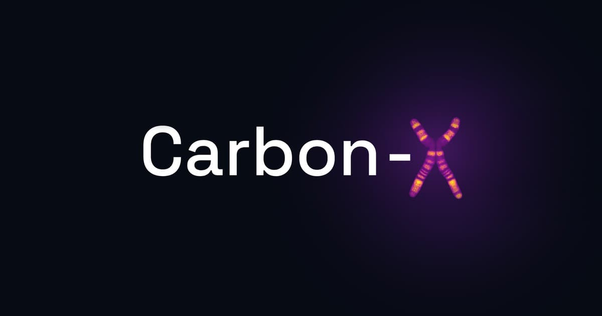 Hugging Face's Carbon-X: an Open Model You Can Chat With About DNA, Near GPT-6.1 Sol Scores at a Fraction of the Cost, and Its Limits